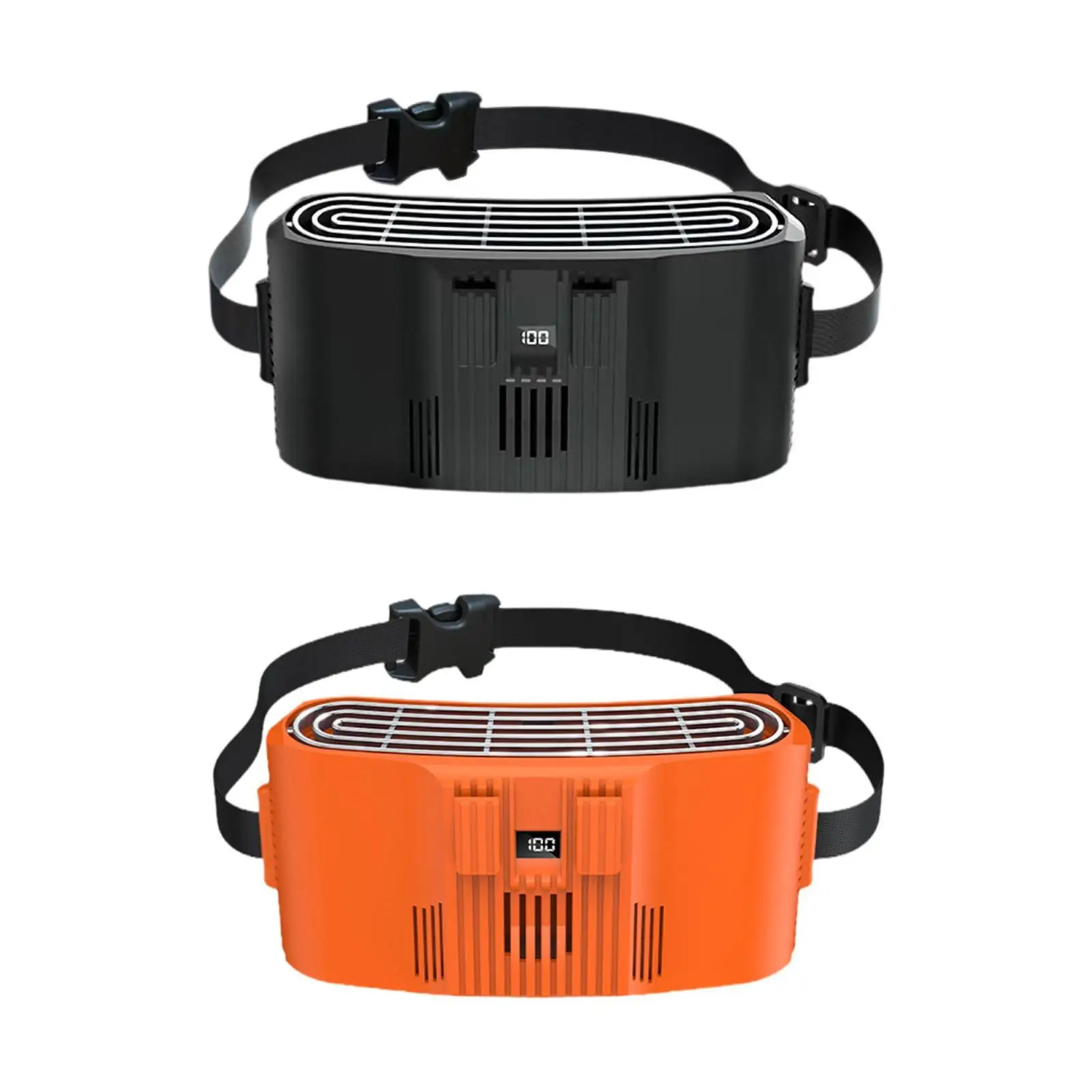 

Поясной вентилятор, портативный легкий персональный вентилятор для путешествий на открытом воздухе, работы на месте