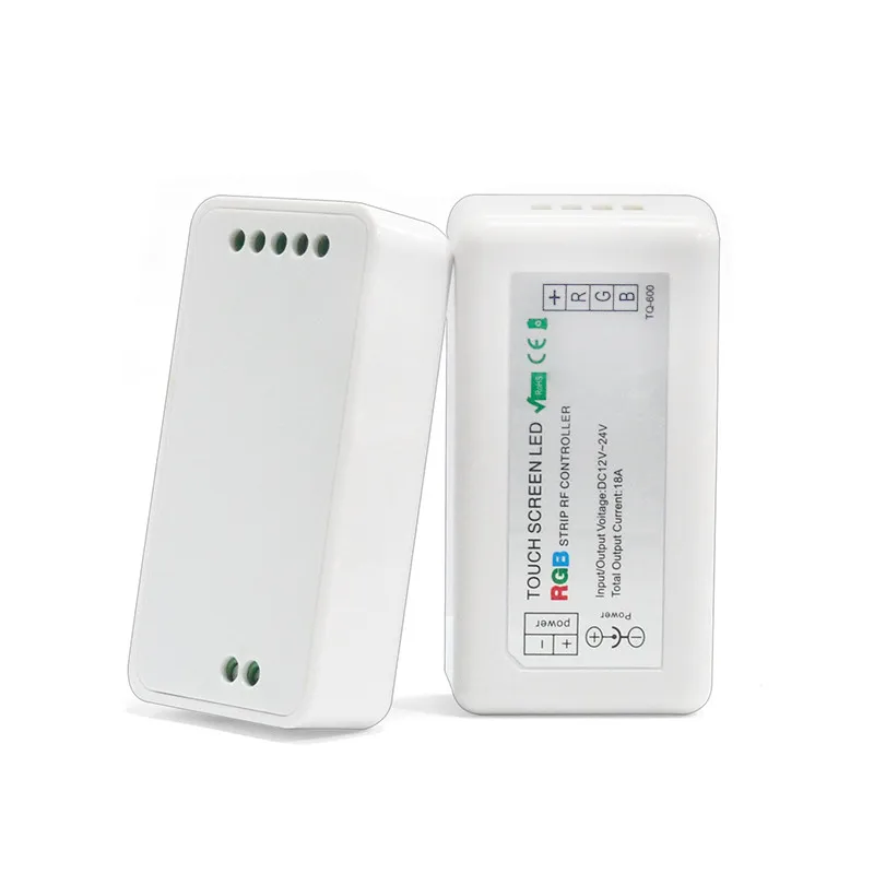 Contrôleur de bande lumineuse LED RVB coloré, gradateur, RF, RVB, clé rf44