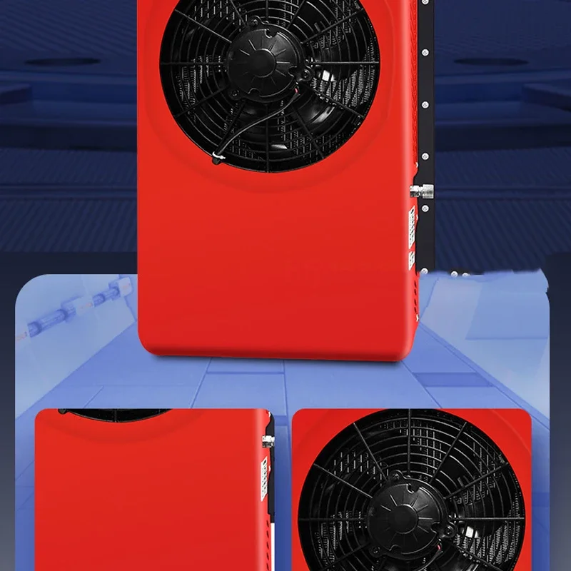 

12V 24V Car Parking Air Conditioning Backpack Split Air Conditioner Refrigeration System For Bus Truck Excavator Camping Vehicle