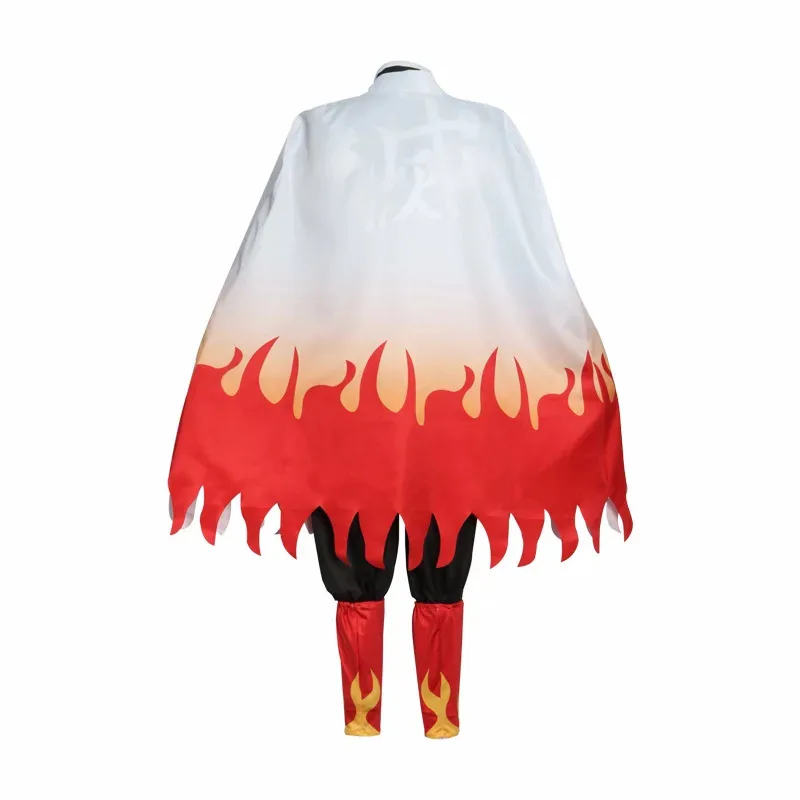 2025 Anime nuevo Demon Slayers Kimetsu No Yaiba Rengoku Kyoujurou Cosplay disfraz uniforme tipo kimono Halloween carnaval Navidad ❤ ❤