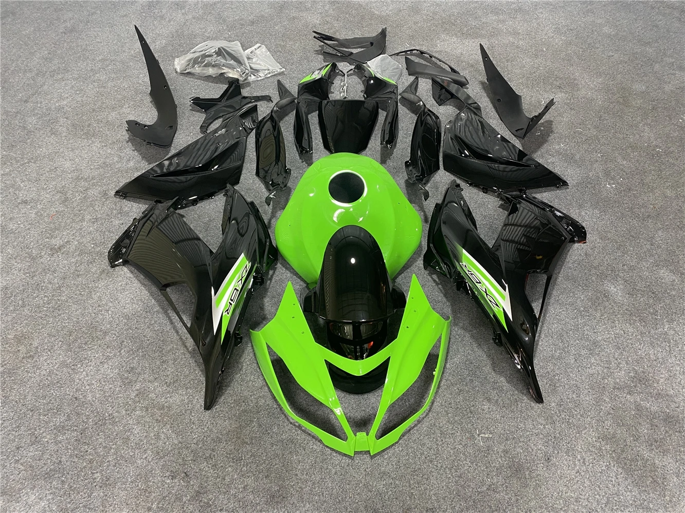 New ABS Fairings Kit Fit for ZX-6R 636 599 2013 2014 2015 2016 2017 2018 13 14 15 16 17 18 Custom Green