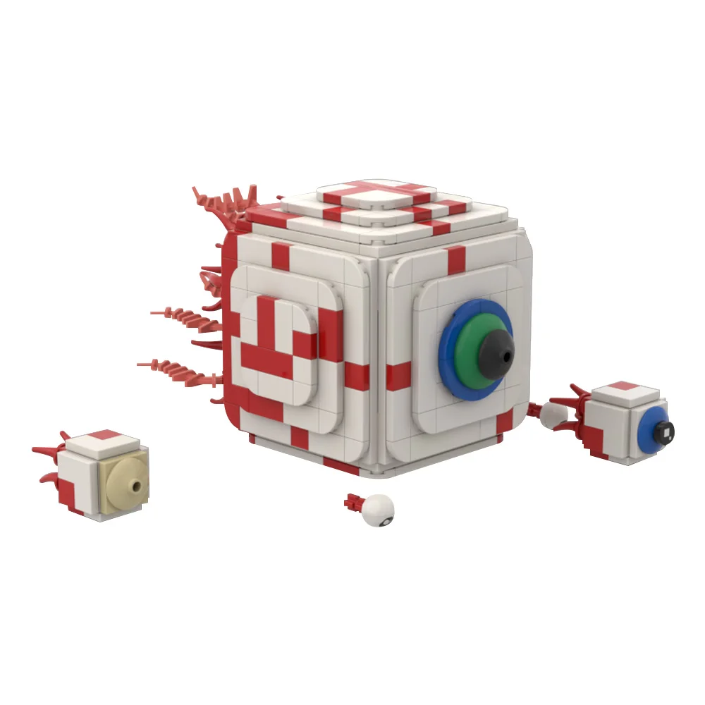 Gobricks MOC Game Eye of Cthulhu form Building Blocks Model Eyes of Evil Gods Bricks diy Assembled Toy for Children Gift
