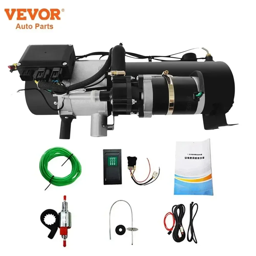 VEVOR 12V/24V 10kw Water Heating Car Heater  Automobile Preheater Diesel Heater Parking Heater Diesel Heating Boiler