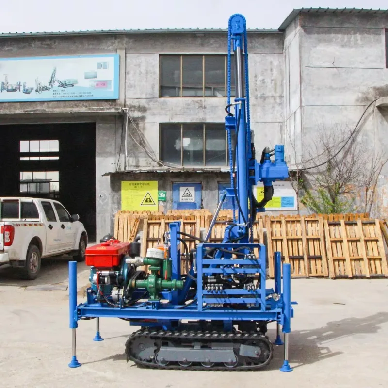 

Hydraulic Water Well Drilling Rig Machine 100m-200m Engine Power Hot Sale Factory Price For Agriculture Core Pump