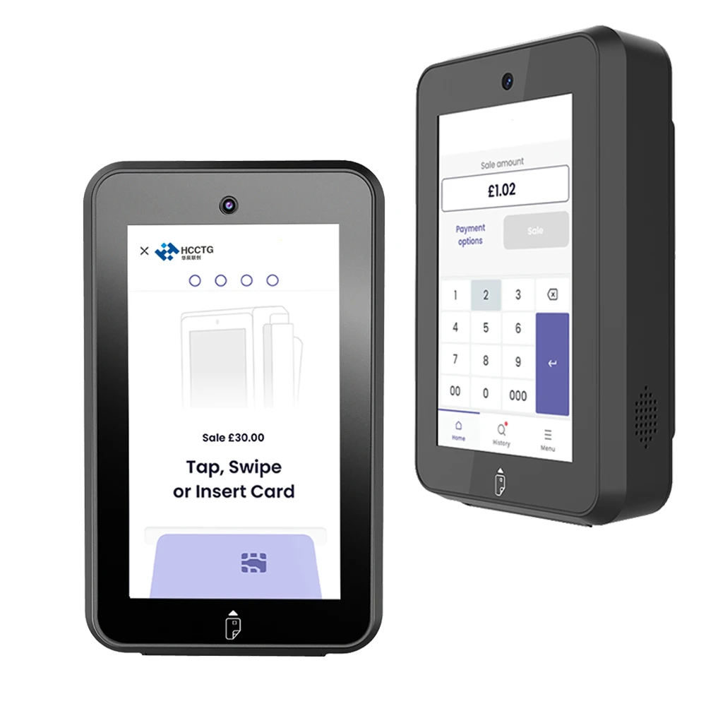 

Cashless Payment Terminal Self-payment Order Android Touch Screen Card Reader Machine for Vending Machine CM30