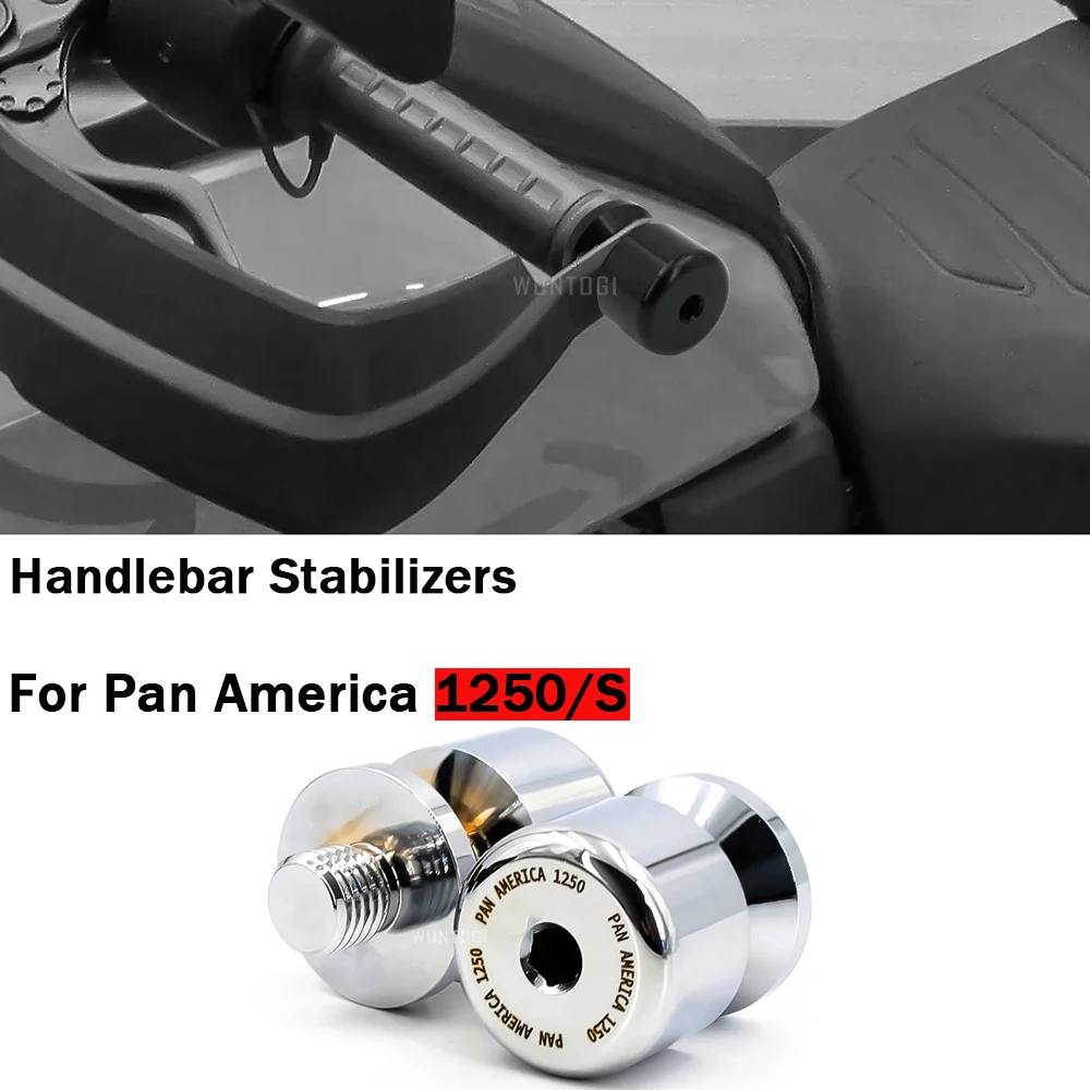 

Motorcycle Handlebar End Weights For Pan America 1250 Handlebar Grips Cap Stabilizers For PanAmerica 1250 S PA 1250S 2021-2022