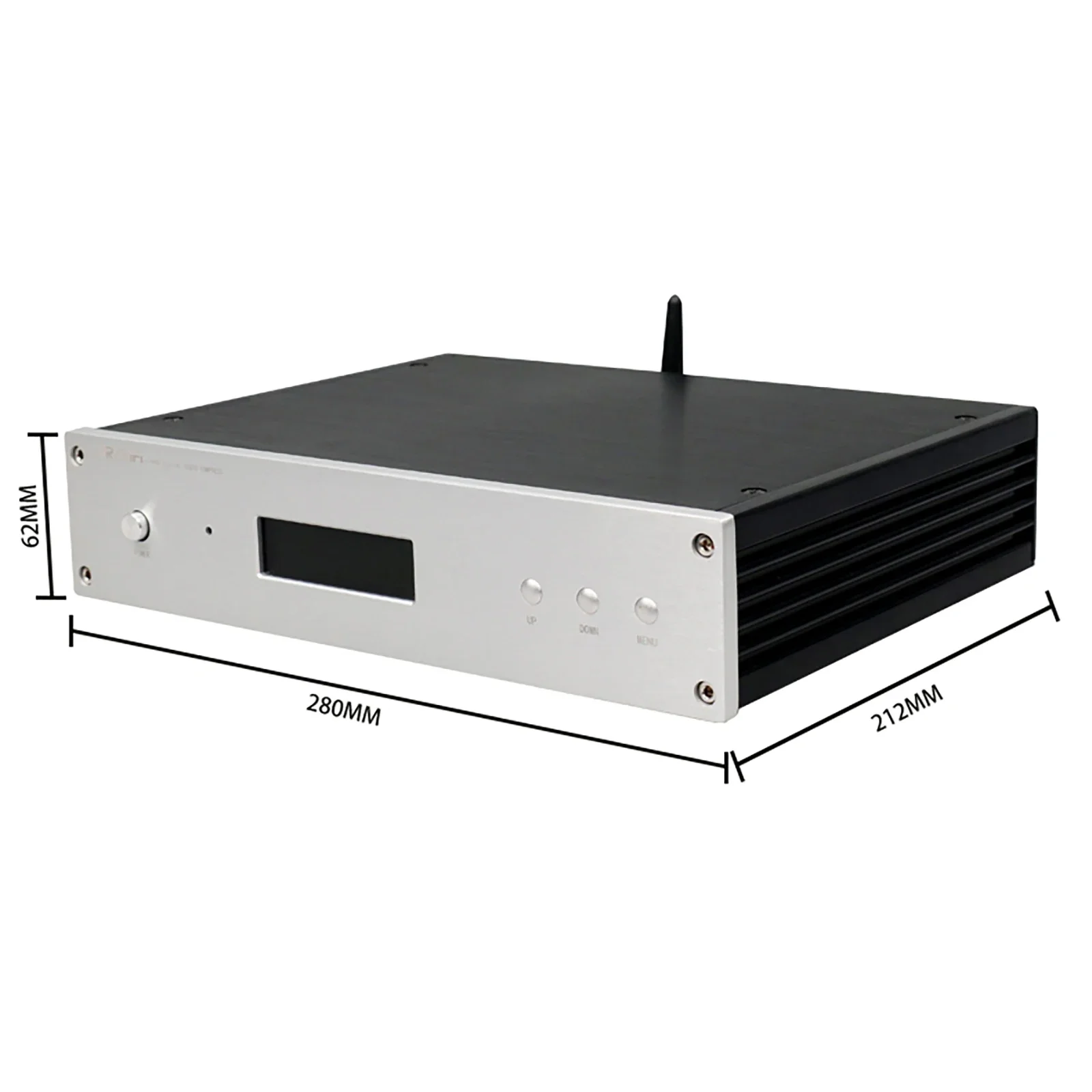 AMXEKR DC200 ES9038PRO Audio Decoder DAC Fever HIFI Hard Decoding DSD512 HD Bluetooth 5.0 Home Decoder