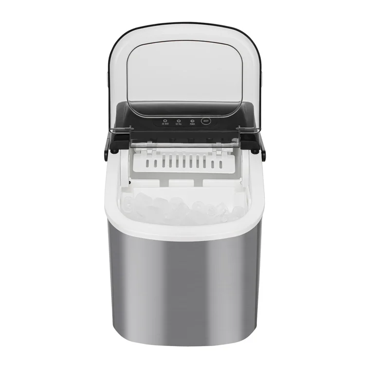 뜨거운 판매 휴대용 핸들 제빙기 기계 자동 저소음 압축기 얼음 냉각기 액체 냉동고