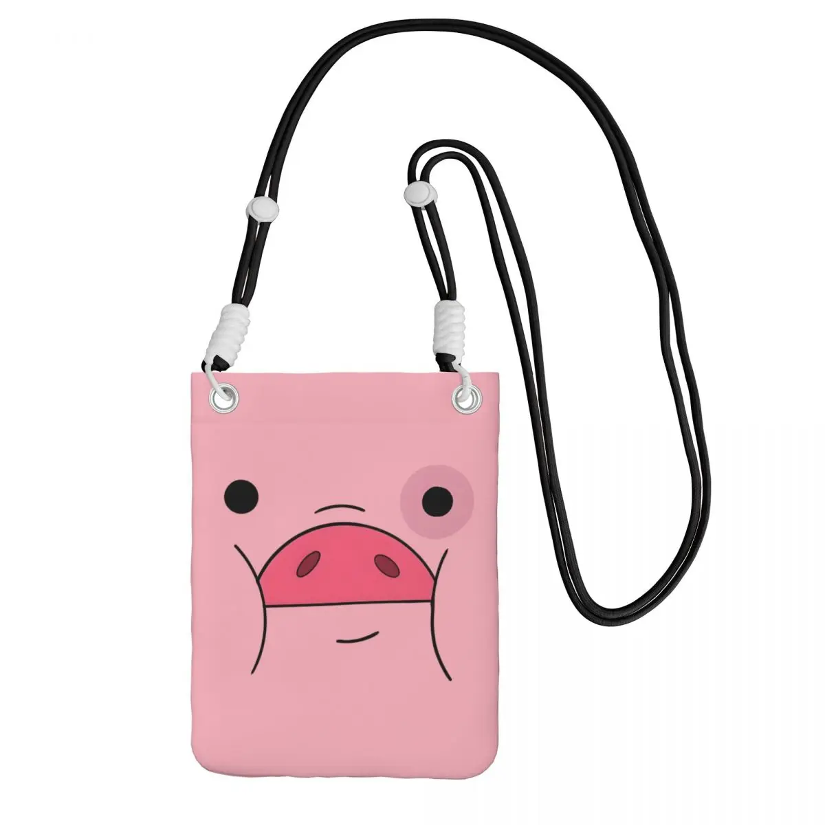 

Custom Gravity Falls Carry Mobile Phone Bag Diagonally Men Women Fantasy Adventure Mobile Phone Bag Traveling Phone Money Pouch