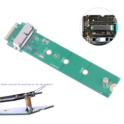For MacBook Air Pro 12+16 Pins SSD to M.2 Key M (NGFF) PCI-e Adapter Converter Card for PC Computer Accessories C26