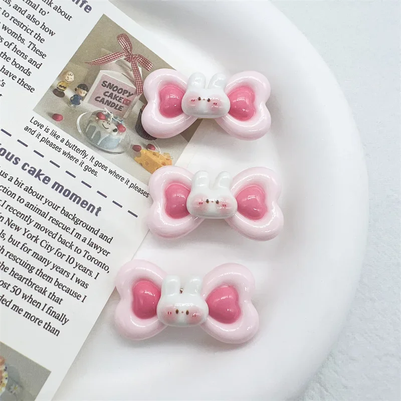 Cute Dog Hair Clips Rabbit Shape Dog Clips Pet Hairpin Cute Puppy Hair Decor Bows Girls Gifts for Small Dogs Supplies