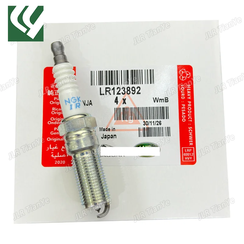 2.0T Spark Plug Gasoline for Freelander 2 Range Rover Evoque Discovery Freelander Spark Plug LR025605 LR123892 LR109396