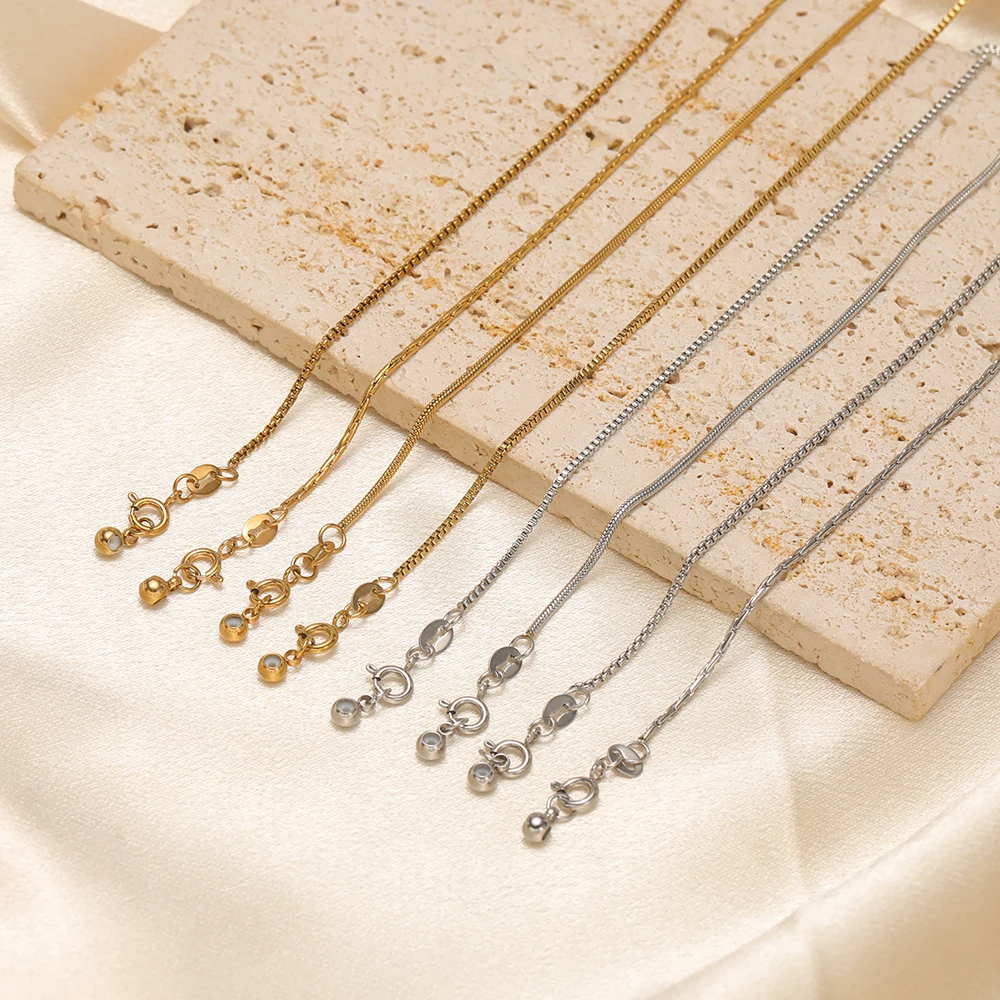 4 Stück Edelstahl 18cm Verstellbare Gliederketten Armbandverbinder für DIY Modeschmuck Handgemachte Fußkettchen Herstellung Partygeschenke – Detail 3