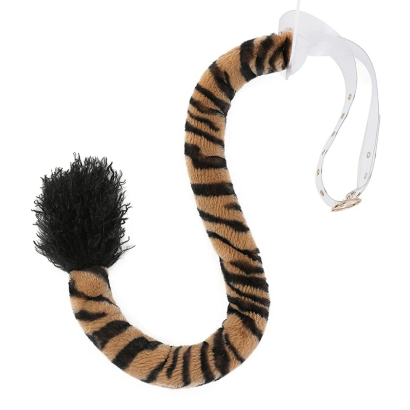 E15f Hallowen Animal Tail COSTUME ACCESSORI COSTRUI
