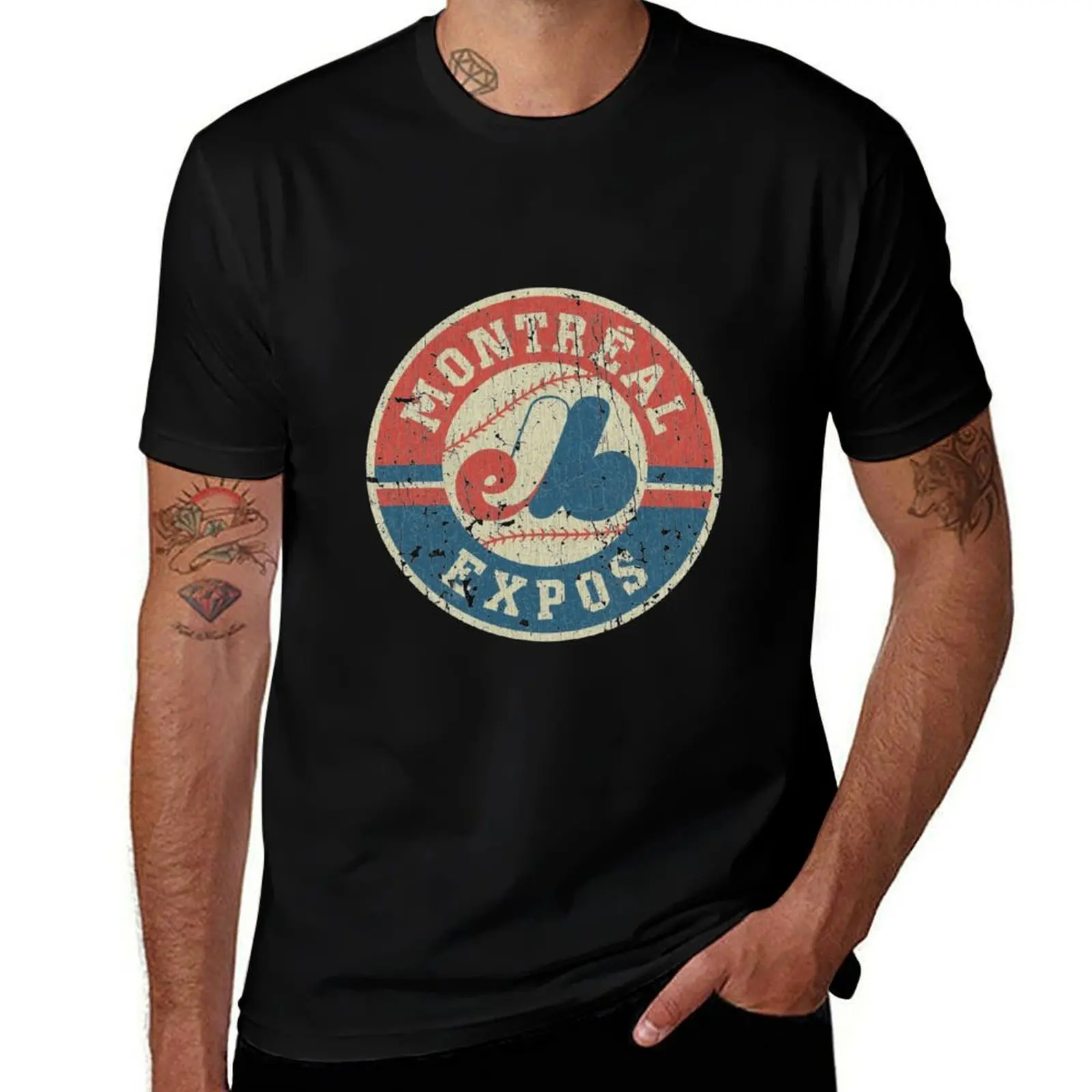

Montreal Expos 1969 T-Shirt Running Gym Short Sleeve Sports Tee