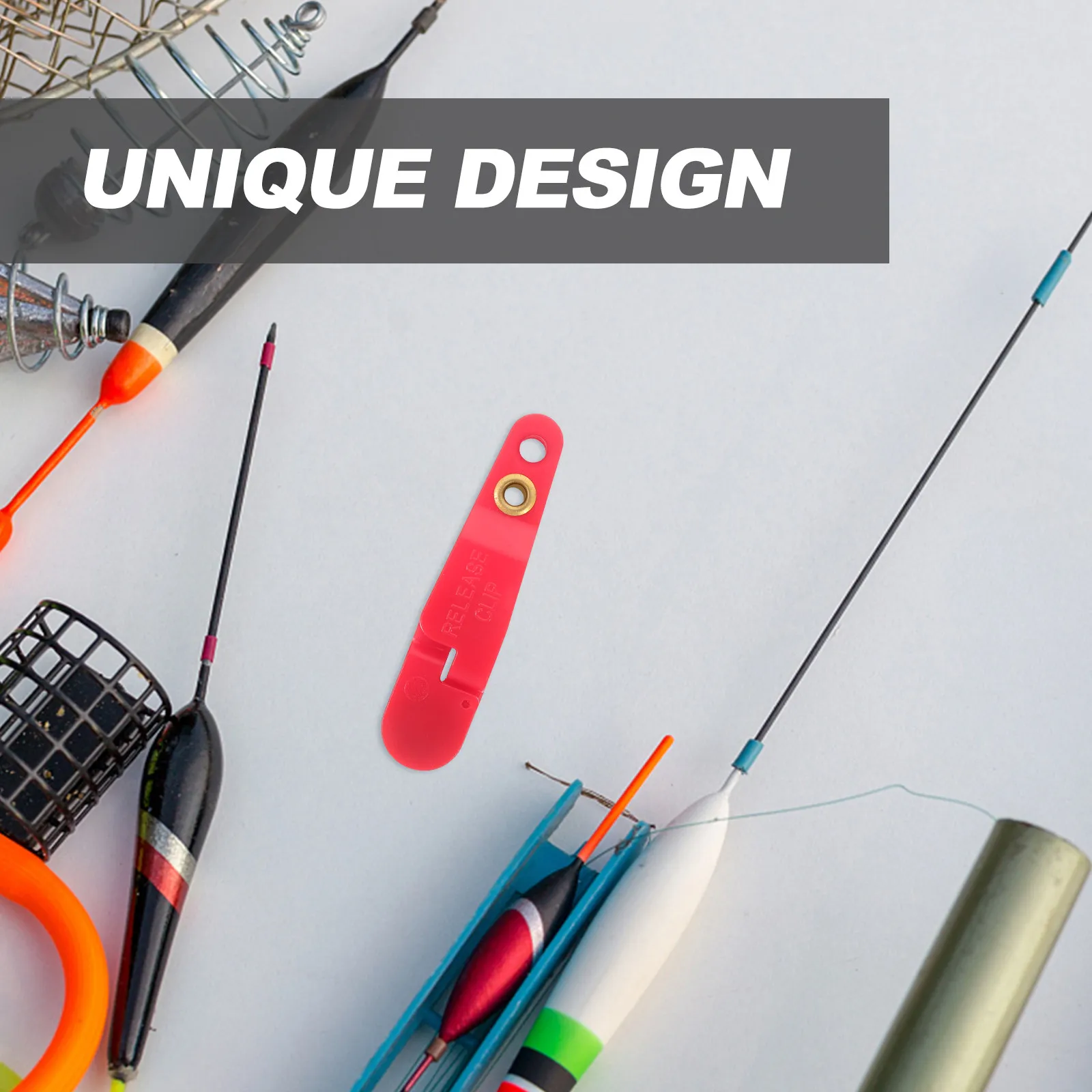 

2 шт. клипсы для троллинга с кольцом для ключей, сверхпрочные зажимы с мягкой подкладкой для безопасного отсоединения рыбы, быстрое расцепление лески