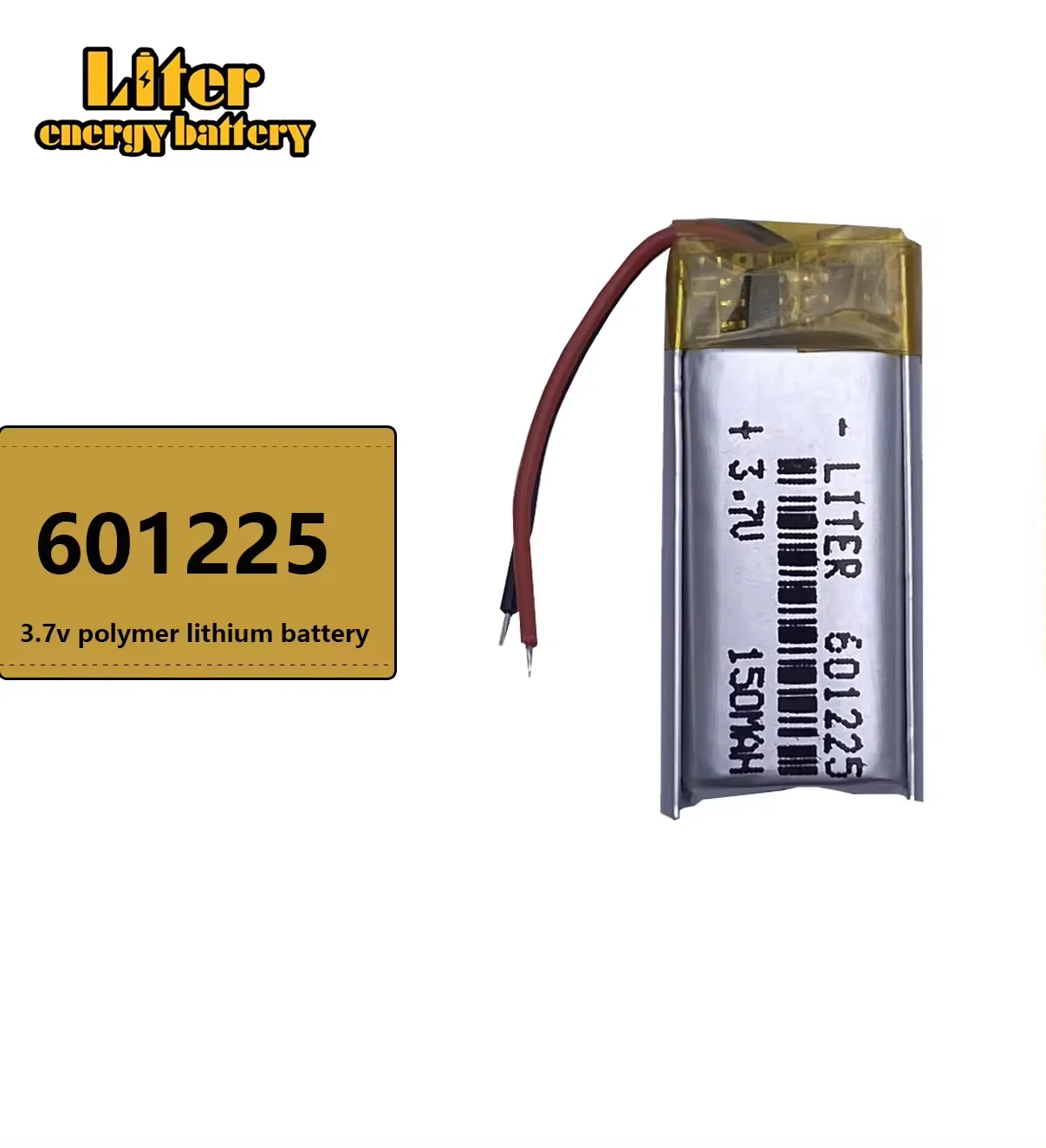 3,7V 150mah 601225   Bateria de íon de lítio de polímero Li-ion para mp4 mp5 modelo de bateria brinquedo bateria móvel