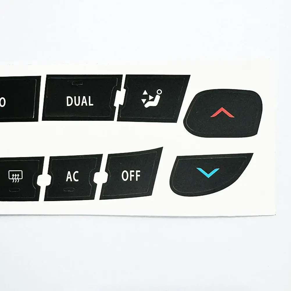 Suitable For Renault Air Conditioning Control Panel Button Repair Sticker For Renault Megane/ Master/ Scen Car Accessories
