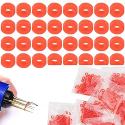 5400Pcs/2700Pcs Pellet Bait Bands Pellet Bander Tool Micro Bait Bands Fishing Terminal Tackle Set Fishing Accessories Rubber 2mm