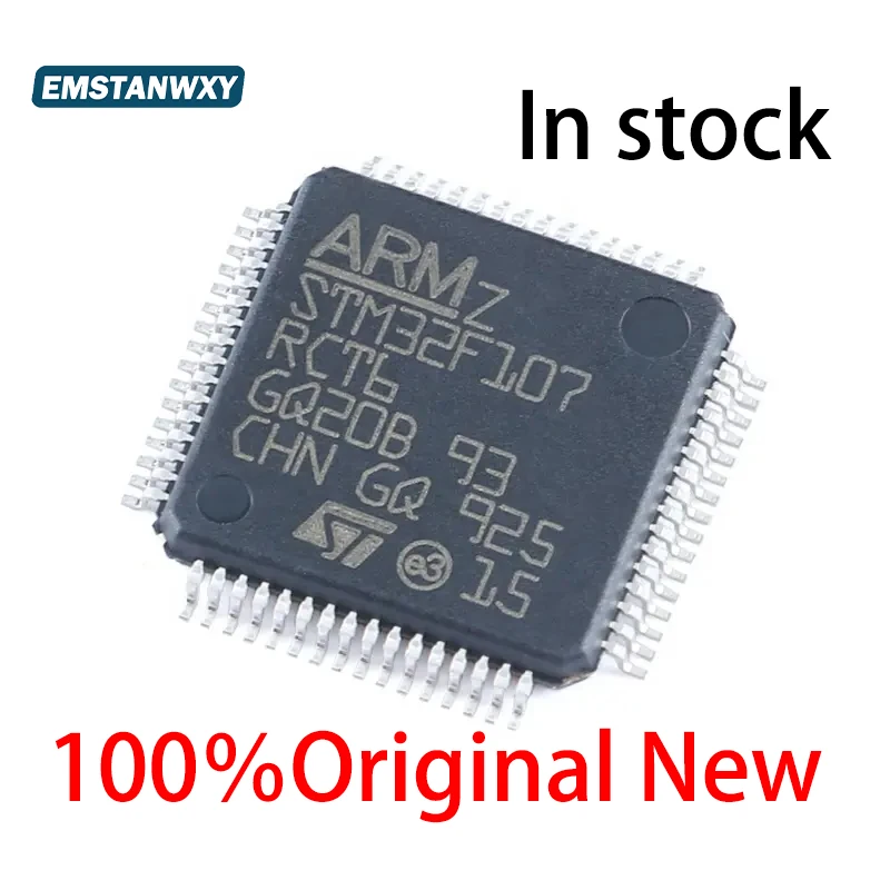 Original new STM32F107RCT6 STM32F107RBT6 STM32F107VCT6 STM32F107VBT6 STM32F105RCT6 STM32F105R8T6 STM32F105RBT6 STM32F105VCT6