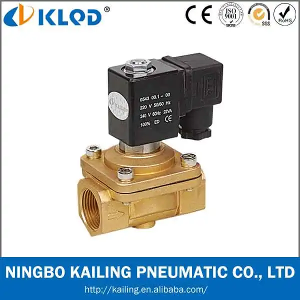 

2/2 way normally closed low price air water 24v solenoid valve