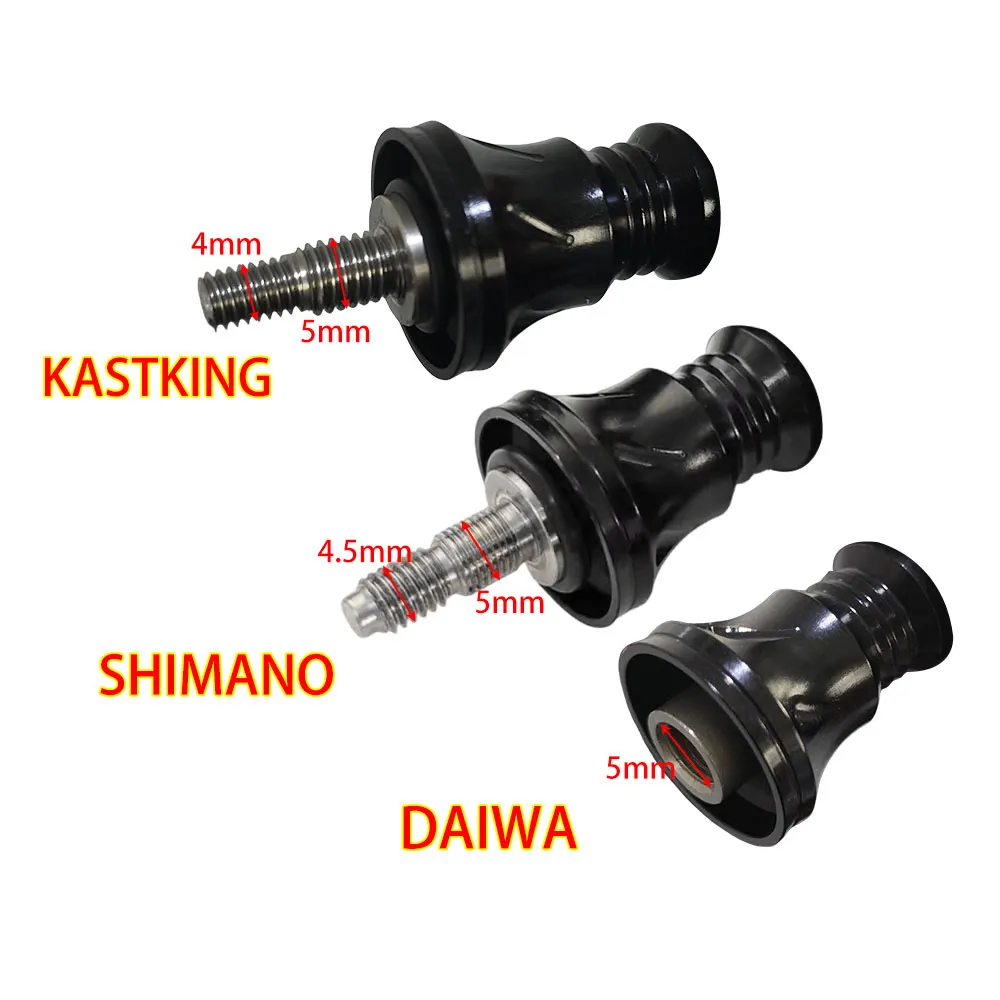 Lightweight Carbon Fiber Fishing Reel Handle for DAIWA/SHIMANO/KASTKING/MASTAK/HAIBO/KINGDOM Spinning Reel Replace Handle