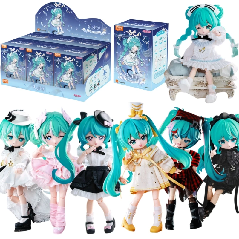 blokees-オリジナル初音ミク音楽シリーズのプロローグ-mjd-ブラインドボックスかわいいアクションフィギュアデスクオーナメント-diy-モデルおもちゃギフト