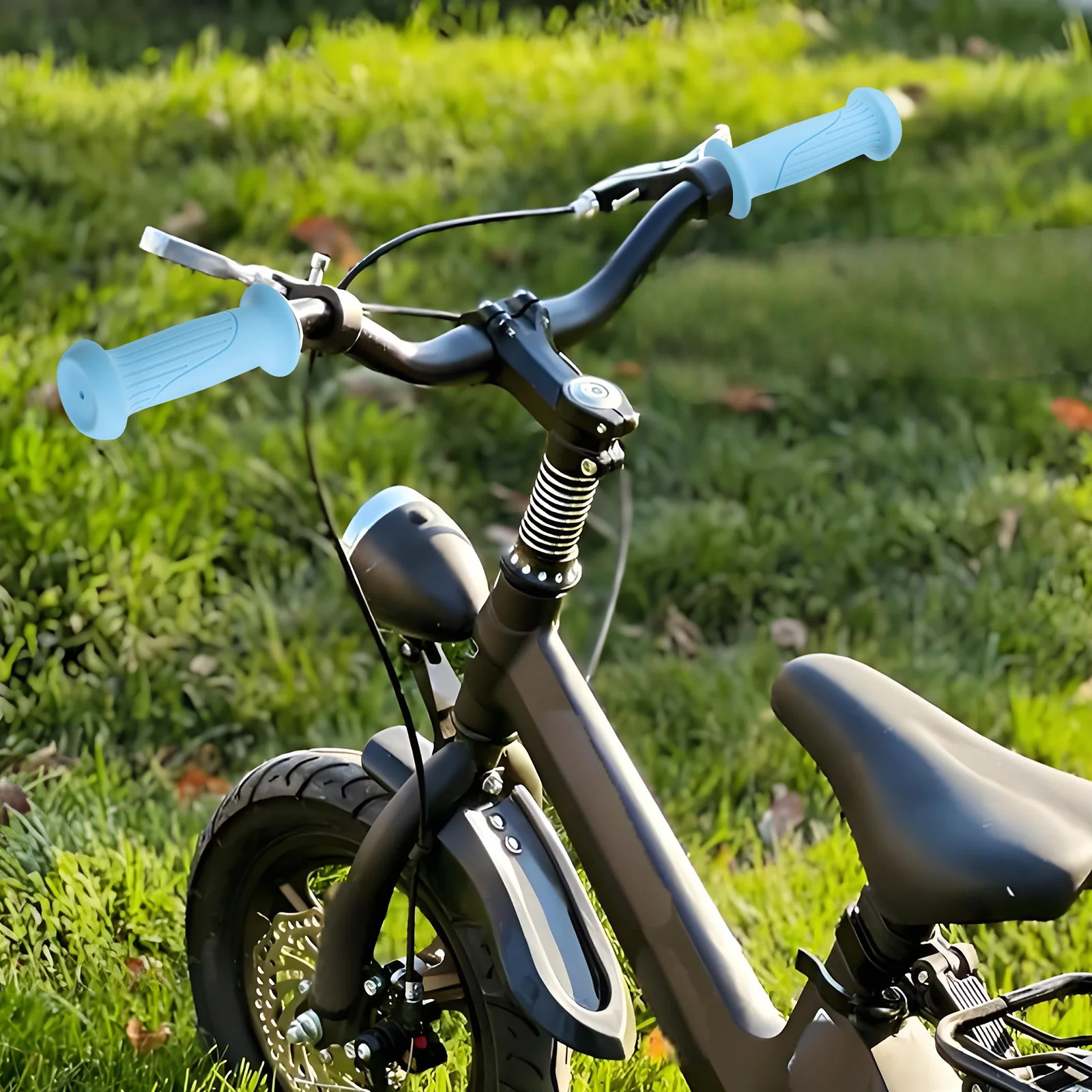 

1 Pair Bike Handlebar Grips Non-Slip Elastic Durable For 'S Bicycles Scooters Balance Bikes Cycling Accessories