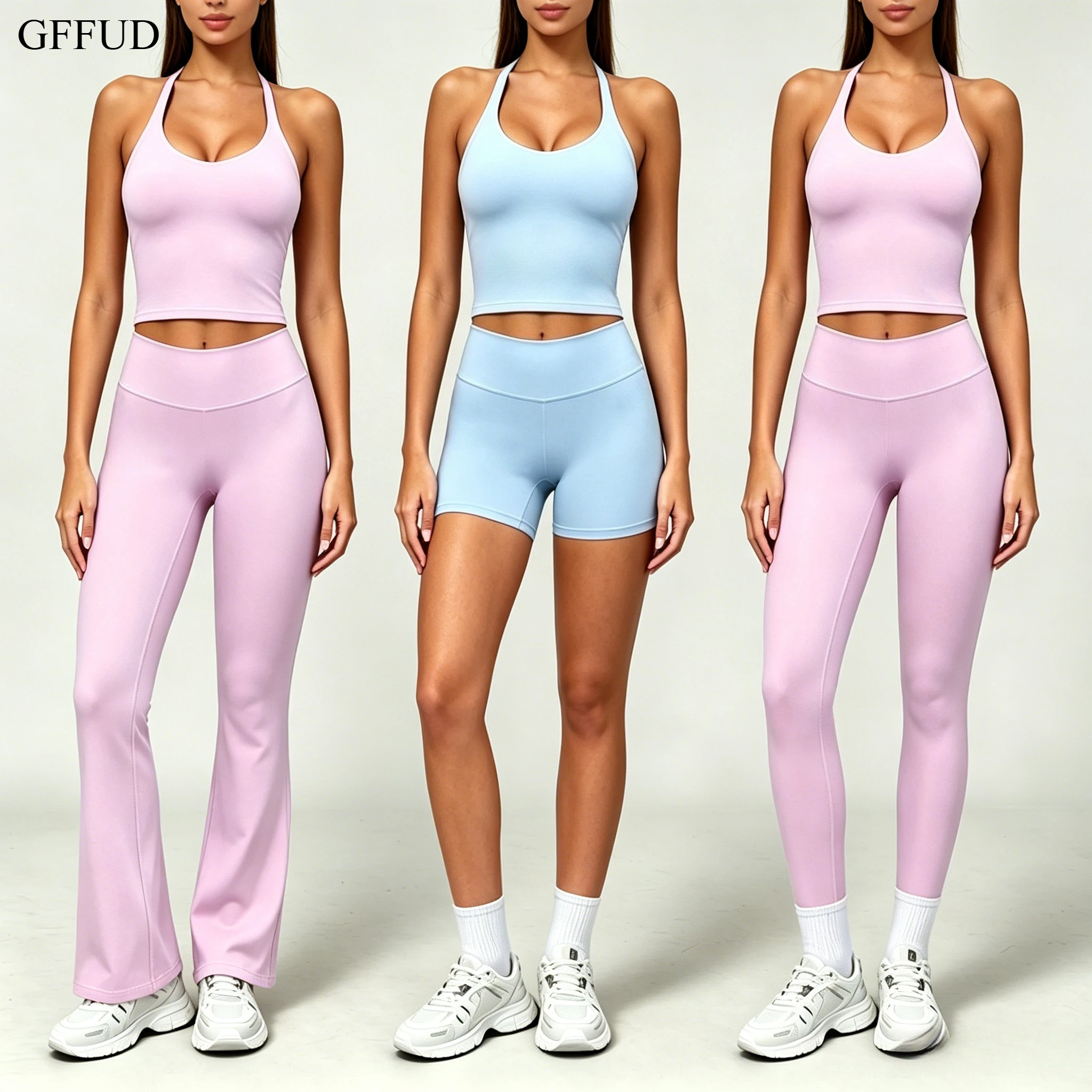 

Summer Yoga Set 2Pcs Sports Set Women Quick-Dry Gym Set Women Tracksuit Running Workout Long Sleeve Sports Shirt Yoga Clothing