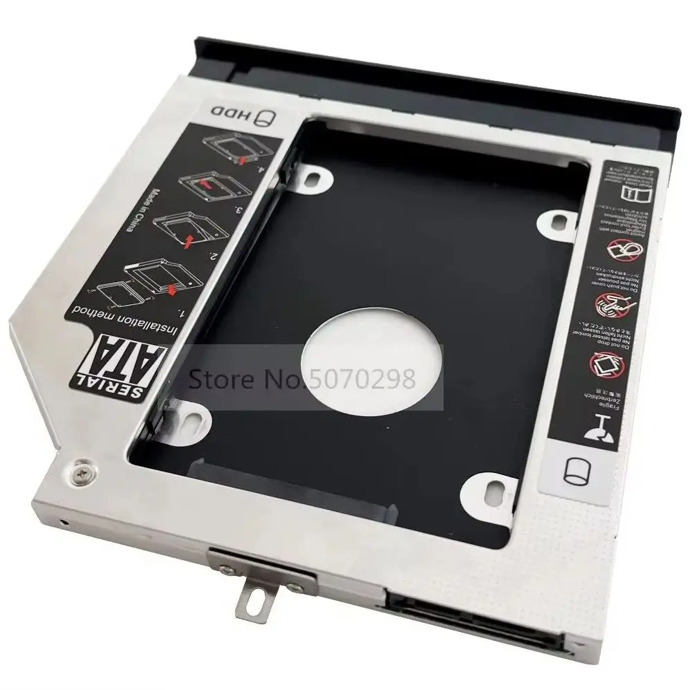 

Кронштейн с рамкой, хвостовой панелью, крючок 9,5 мм, 2-й 2,5 жесткий диск, жесткий диск, SSD, оптический отсек, адаптер Caddy, лоток для Lenovo ThinkPad E531 E540