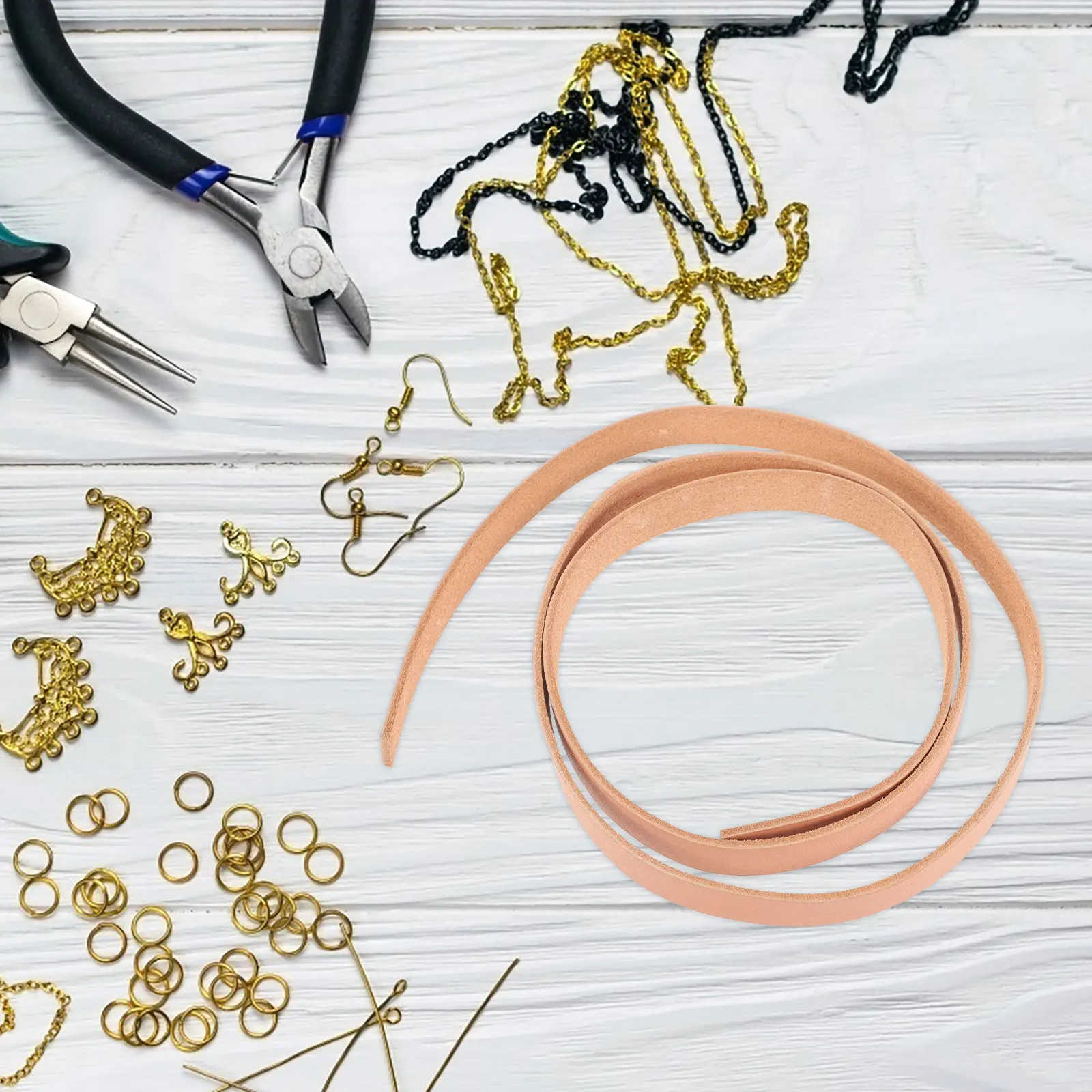 

DIY Strap Wristb Rope Craft Making Thread Belt Necklace Cowhide Decor Lightweight Durable Gardening Shovels Spades