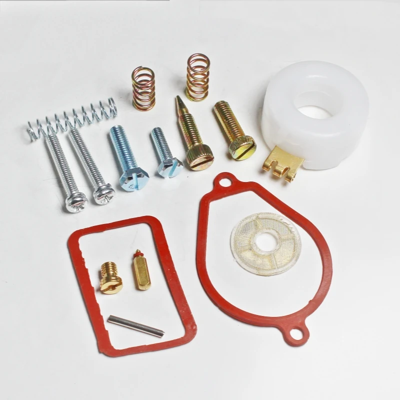 Kit de reparo de carburador de motocicleta, peças sobressalentes de carburador para carburador k60b a100 cbz cg125 cg150
