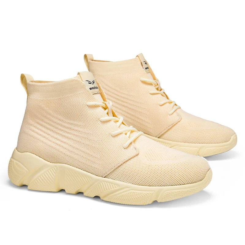 Nouveau hiver haut femmes baskets chaussettes chaudes bottes hommes chaussures De sport Zapatillas De Mujer hommes chaussures décontractées taille 47 Tenis jean