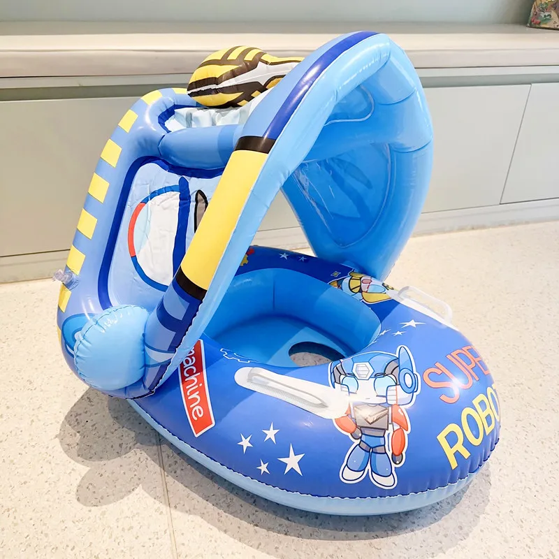 ROOXIN Baby Swimming Seat Ring Inflatable Toys Children Swim Ring Tube For Kid Swimming Seat Circle Float Swim Pool Equipment