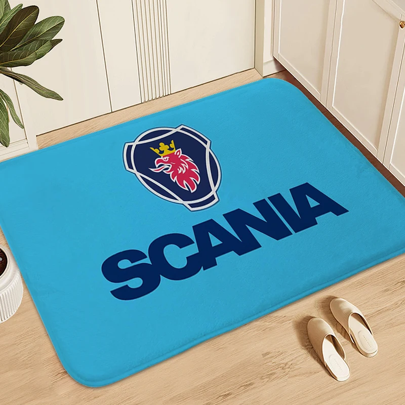 Non-slip Foot Mat S-Scanias T-Trucks Carpet for Bedroom Entrance Door Doormat Sleeping Room Rugs Hallway Veranda Floor Mat