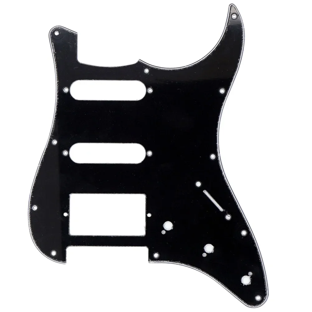 1PC 3 Ply Electric Guitar Pickguard Pick Guard Scratch Plate For 11 Hole Stratocaster Strat ST SSS Guitar Instrument Accessories