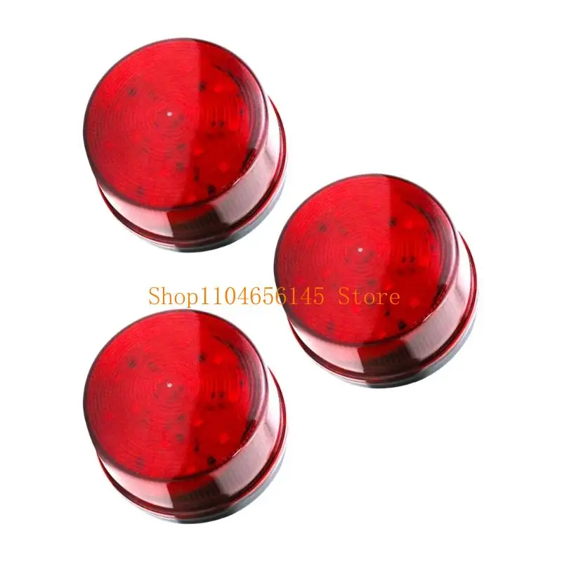 Multiple Purpose Emergency Flashing Light Waterproof Construction 12V Low Energy Consumption Quick Fixing for Hazard Zones