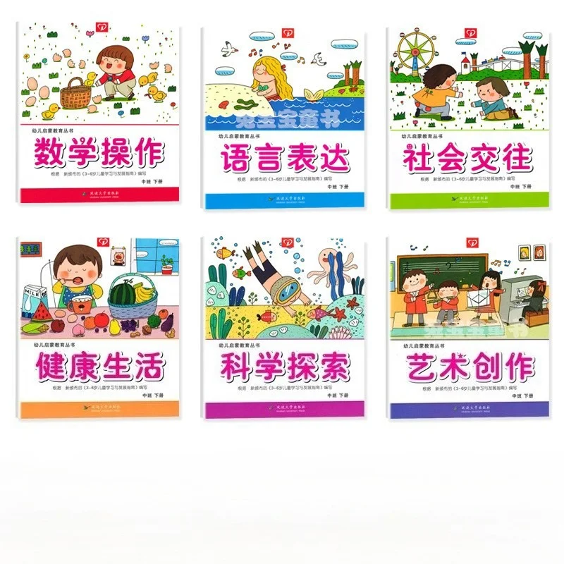 Five Major Subject Areas in The Second Semester Textbook of Kindergarten Enlightenment Education