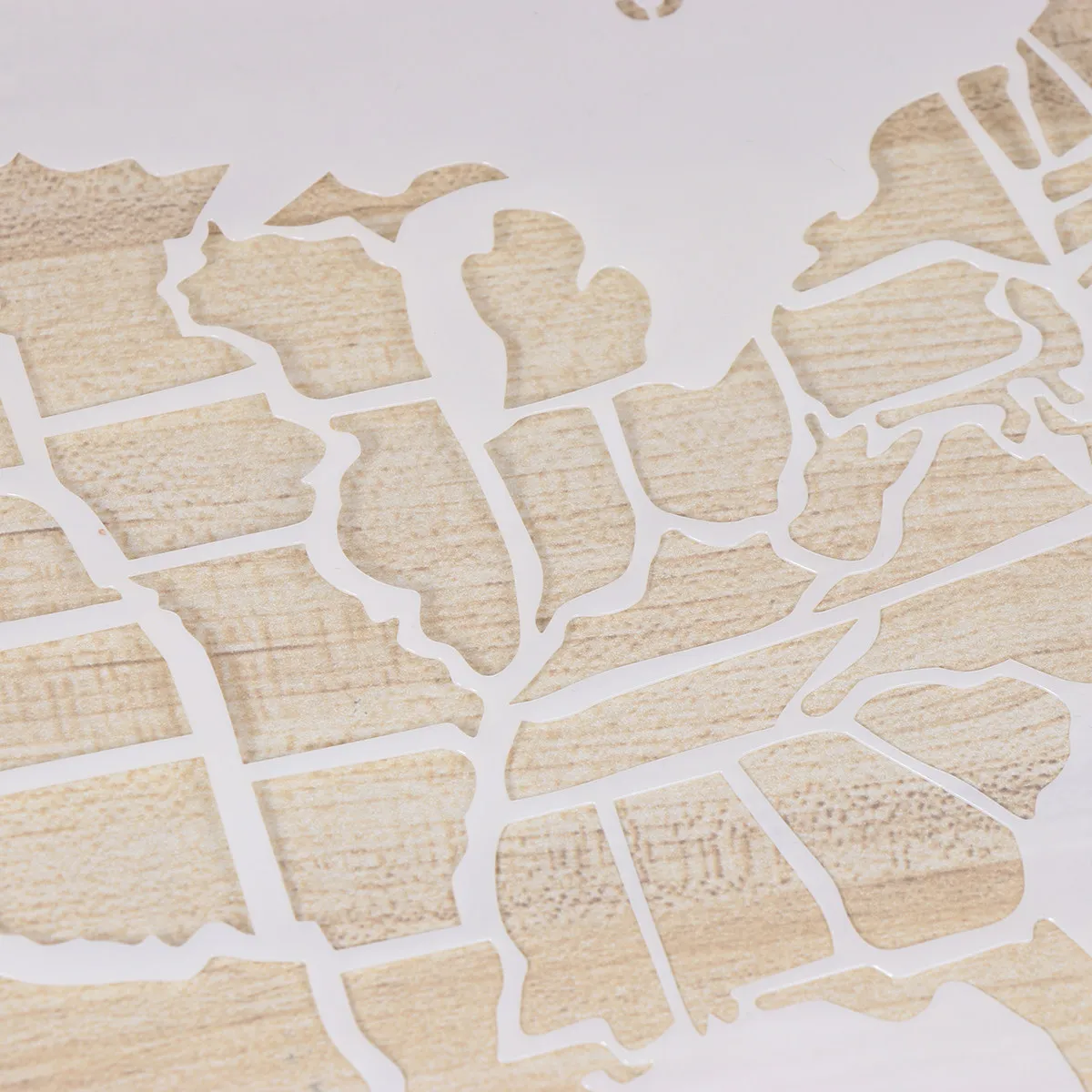 American Map Stencil Templates Hollow Spray Pentagram Drawing Stencils DIY Wall PaintingTemplates Art Supplies