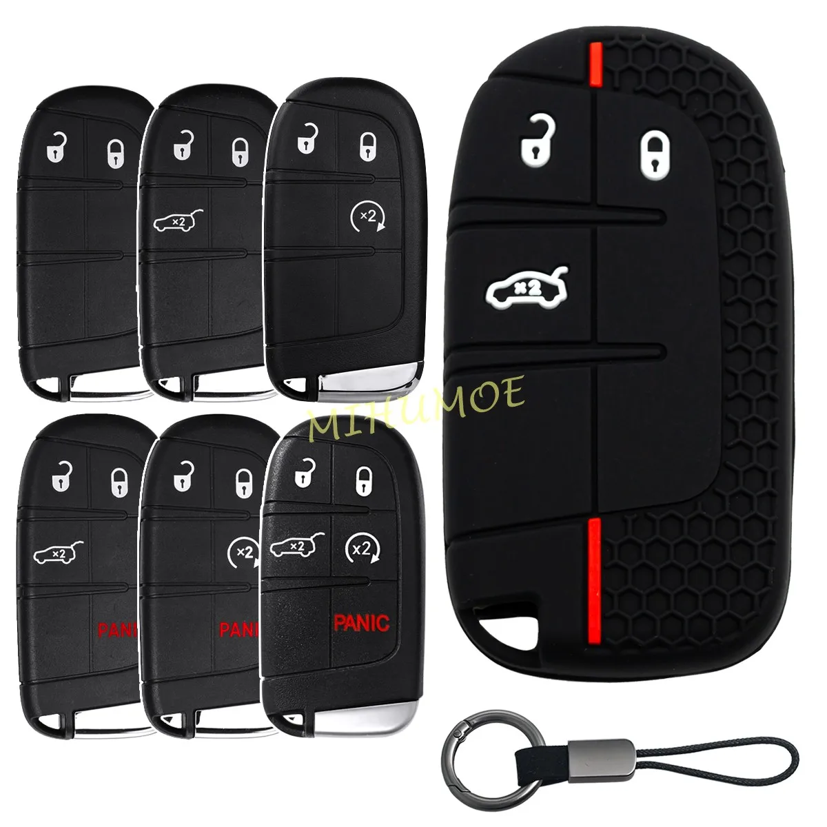 Silicone Car Key Fo…