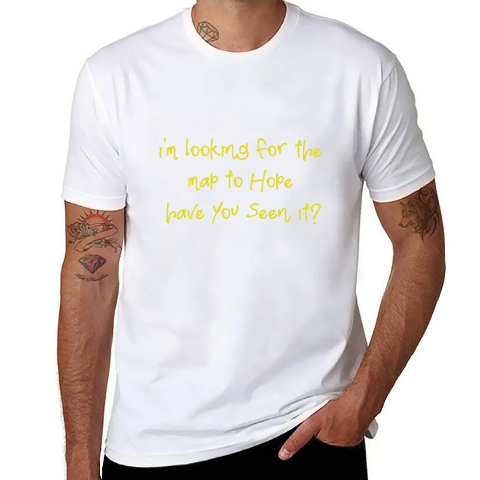 Nf Map to hope T-Shirt Basic Simple Casual Short Sleeve Tee