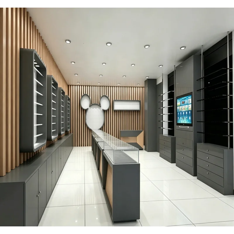 custom.Premium Eyewear Retail Display Solution Optical Shop Cabinets Wall Mounted Showcase & Central Island Stands Eyeglasse