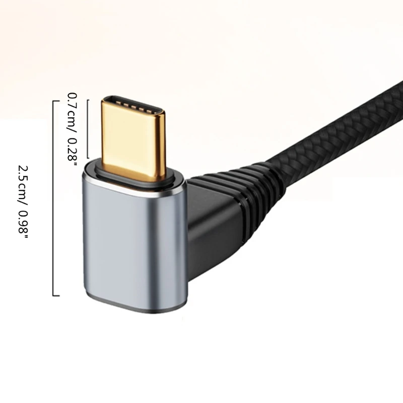 USB C Extension Cable Male to Female USBC to C Fast Charging Cable USB 3.1 Gen2 High-Speed 10Gbps/4K Video/PD 100W Cord