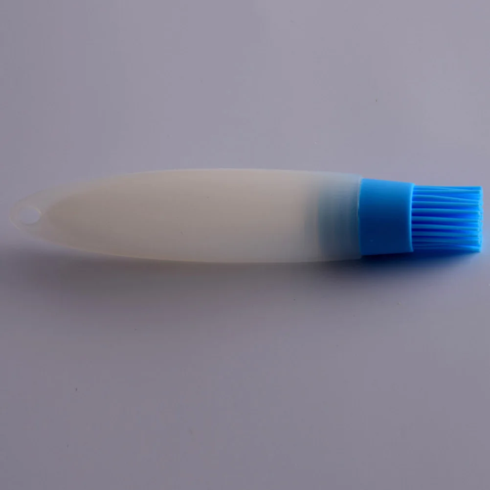 

1 Pc Silicone Brush Grill Brush Thicken Oil Bottle Brush Flat Bottom Grill Bottle Brush (Random Color)