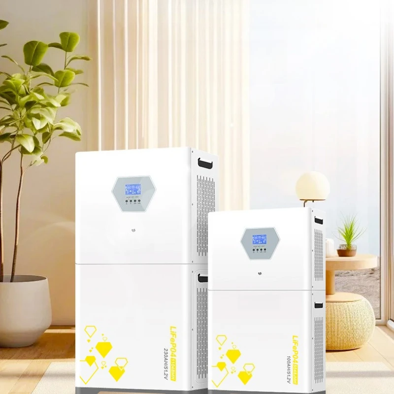 Inverter Photovoltaic Solar Power Generation System 100A/200A Stacked Energy Storage Integrated Machine High Frequency Household
