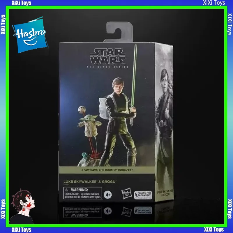 hasbro-–-figurines-originales-star-wars-the-black-series-luke-skywalker-grogu-collection-d'ornements-et-de-jouets