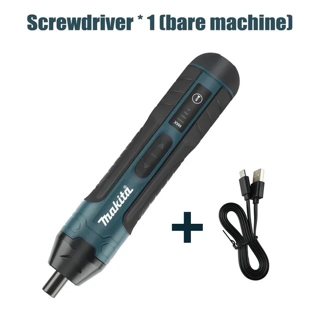 Makita draadloze elektrische schroevendraaier - 1300 mAh oplaadbare elektrische boormachine Multifunctioneel demontagegereedschap