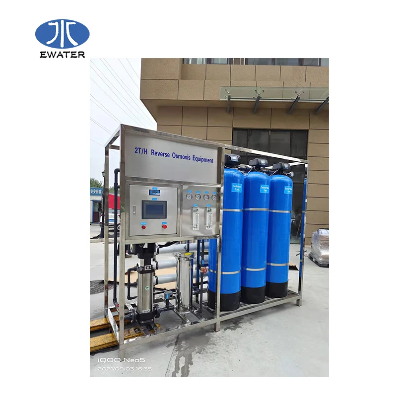 

500LPH Desalination Rate RO Plant Reverse Osmosis Water Purification Machine Industrial