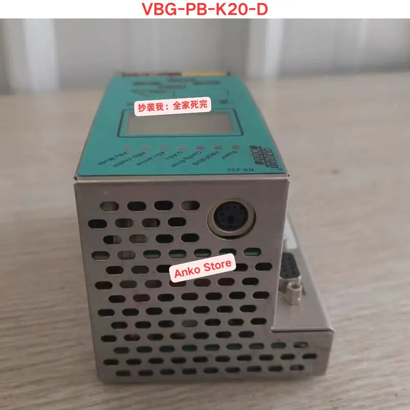 Teste de segunda mão OK, módulo VBG-PB-K20-D