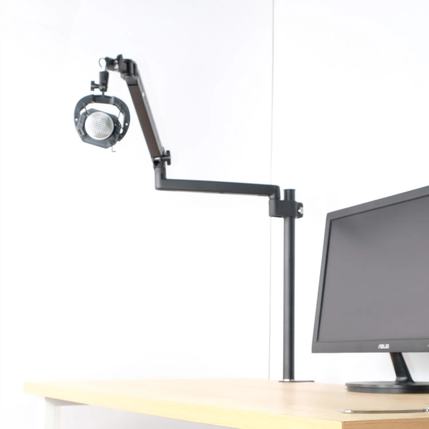 Factory Private Mold Heavy Duty Mic Boom Arm Stand Universal Desktop Shock Mount Bracket